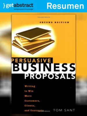 cover image of Propuestas persuasivas de negocios (resumen)